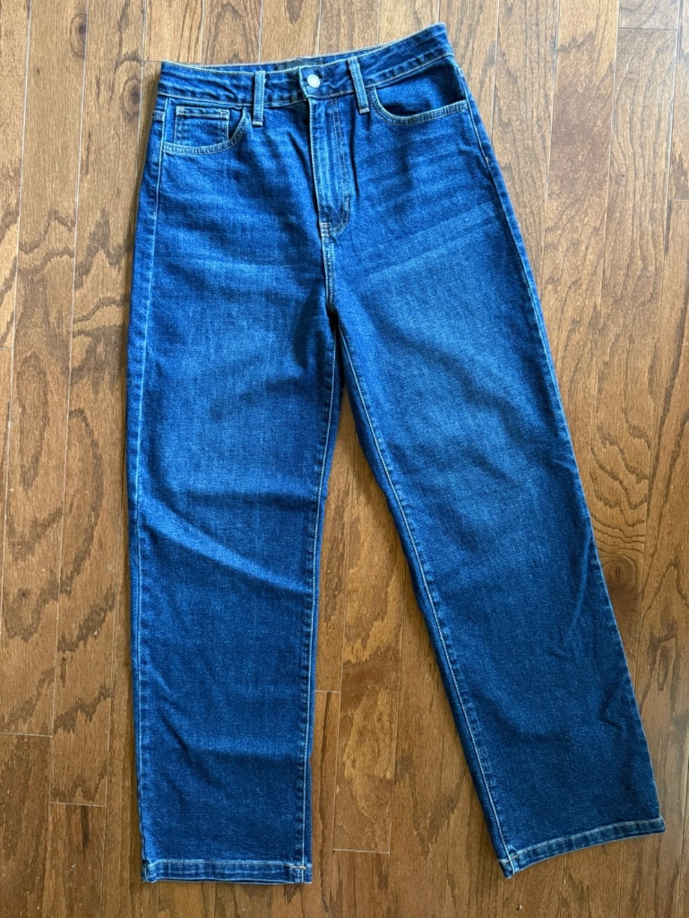 Just Black Denim Women’s size 29 Straight Jeans EUC made in USA